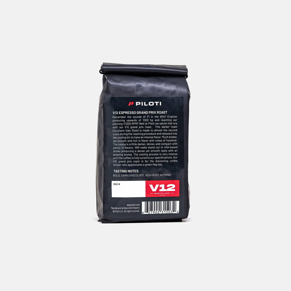 V12 Coffee - Espresso Grand Prix Roast