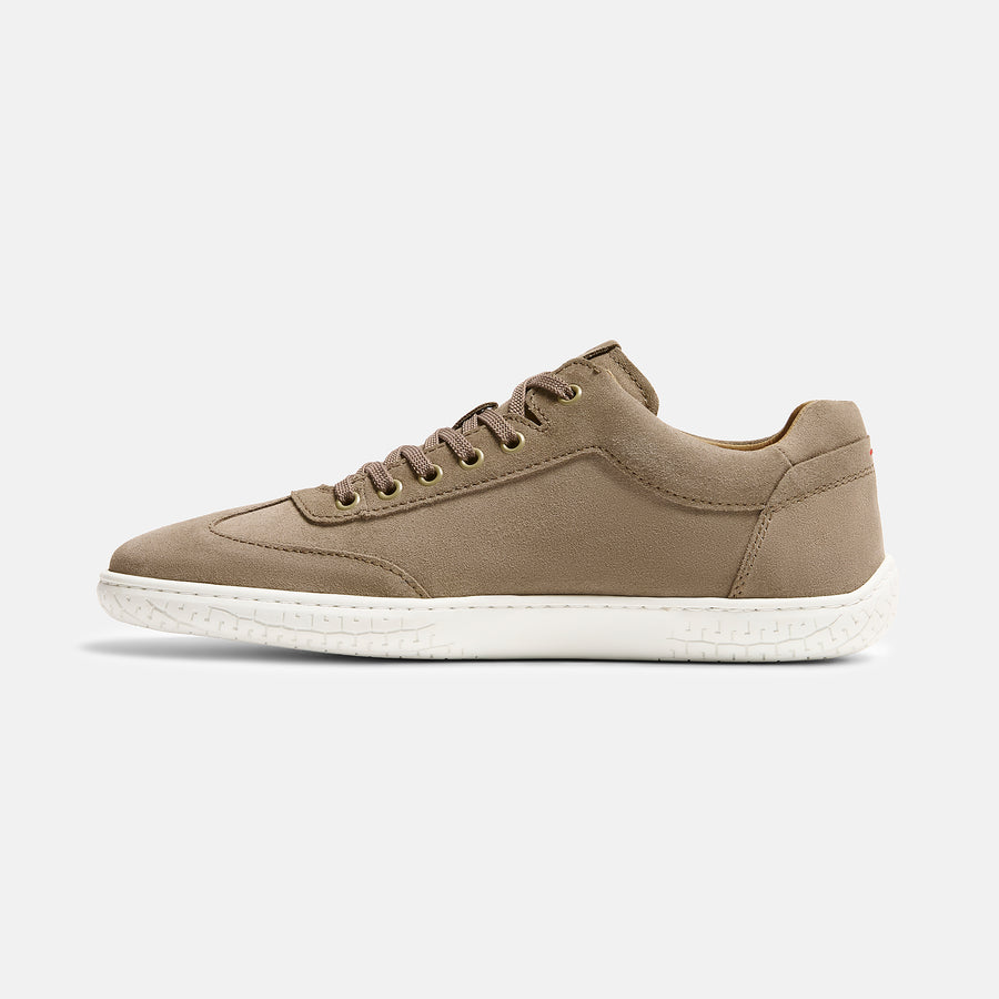 Men's Suede Shift Driving Sneaker - Stone