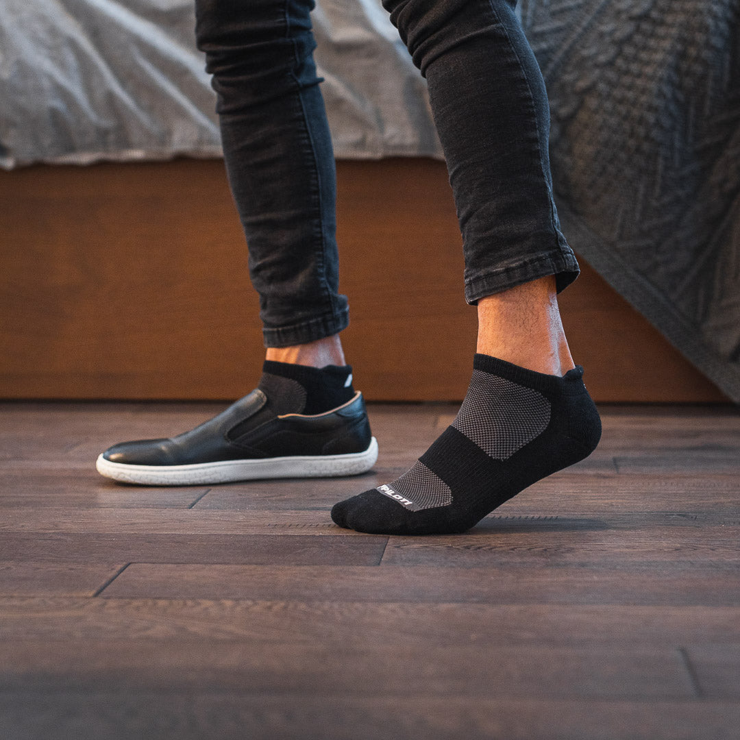 Men's Socks 4 Pack - Black